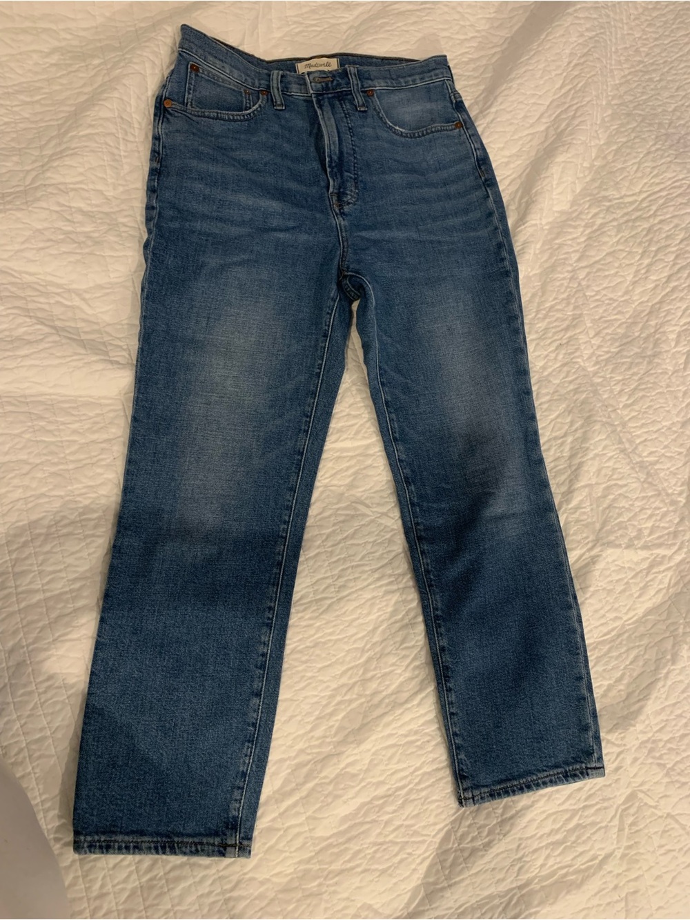 Madewell Perfect Vintage Crop Jeans